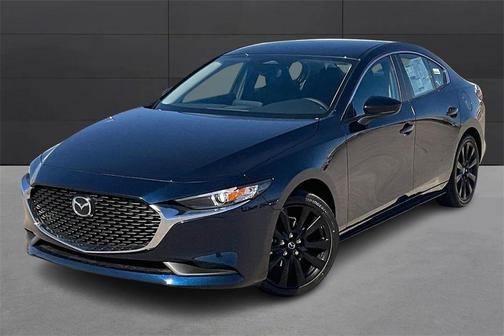 Deep Crystal Blue Mica 2026 Mazda Mazda3 2.5 S Select Sport Sedan