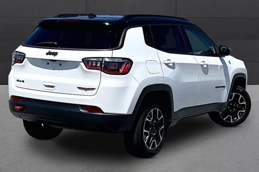 White Clearcoat 2020 Jeep Compass Trailhawk