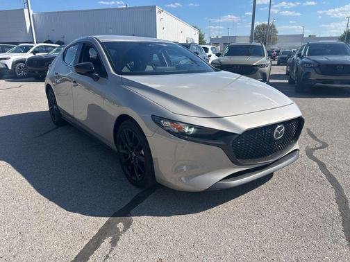 Platinum Quartz Metallic 2025 Mazda Mazda3 2.5 S Select Sport