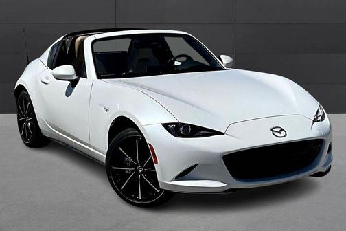 Snowflake White Pearl Mica 2026 Mazda MX-5 Miata RF Grand Touring