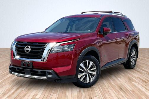 Scarlet Ember Tintcoat 2023 Nissan Pathfinder SL FWD