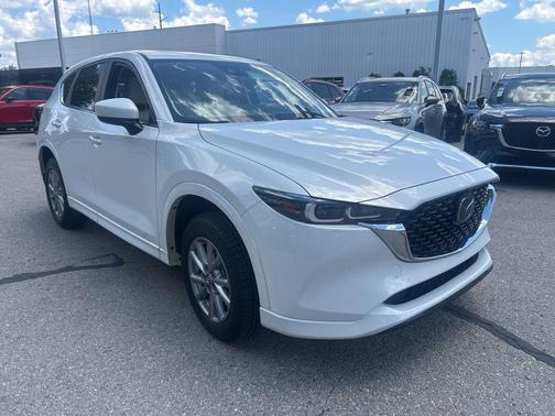 White Metallic 2025 Mazda CX-5 2.5 S Preferred Package