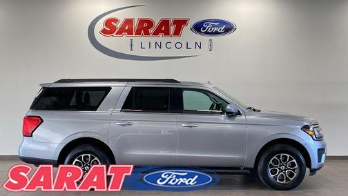 Iconic Silver Metallic 2023 Ford Expedition Max XLT
