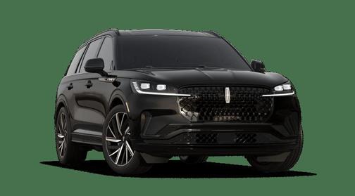 Infinite Black Metallic Clearcoat 2026 Lincoln Aviator Black Label AWD