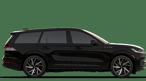 Infinite Black Metallic Clearcoat 2026 Lincoln Aviator Black Label AWD