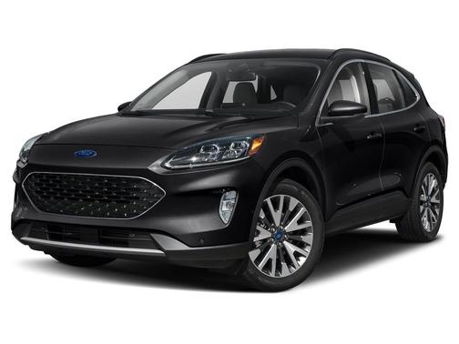 Agate Black Metallic 2021 Ford Escape Titanium