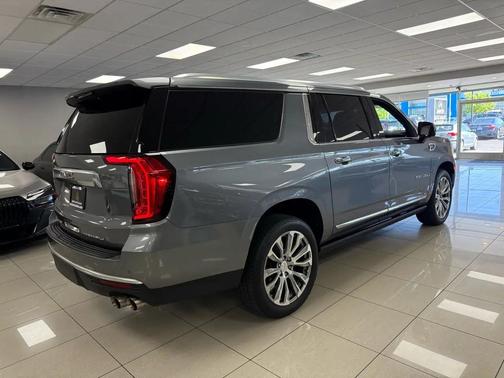 Satin Steel Metallic 2022 GMC Yukon XL Denali