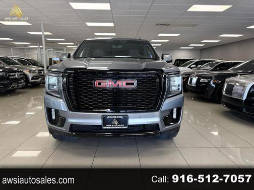 Satin Steel Metallic 2022 GMC Yukon XL Denali