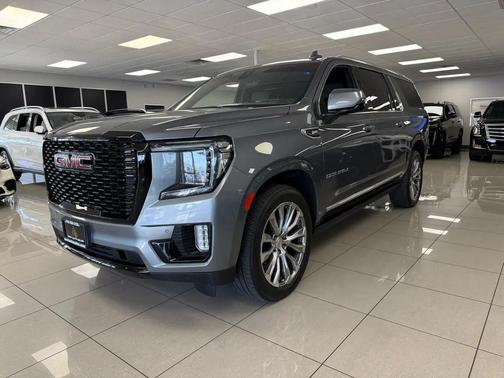 Satin Steel Metallic 2022 GMC Yukon XL Denali