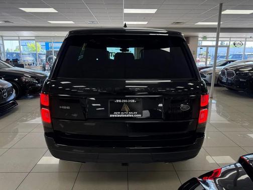 Black 2018 Land Rover Range Rover 3.0L Supercharged HSE