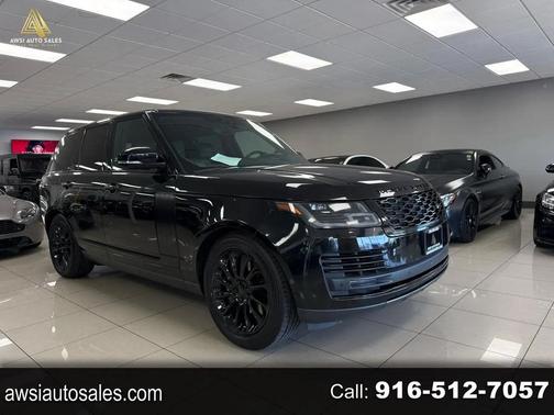 Black 2018 Land Rover Range Rover 3.0L Supercharged HSE