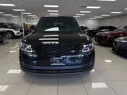 Black 2018 Land Rover Range Rover 3.0L Supercharged HSE