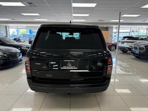 Black 2018 Land Rover Range Rover 3.0L Supercharged HSE
