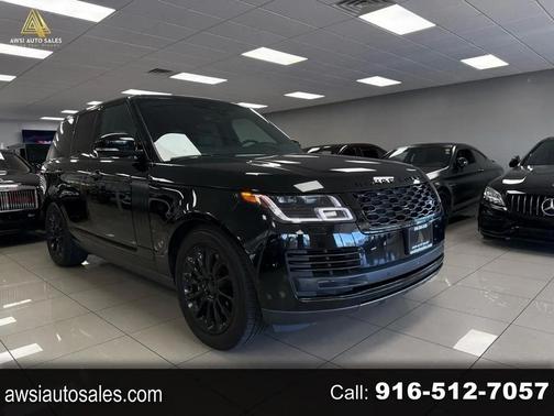 Black 2018 Land Rover Range Rover 3.0L Supercharged HSE
