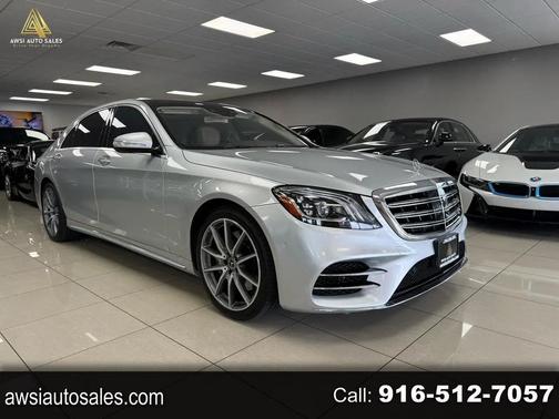 Silver 2019 Mercedes-Benz S-Class S560