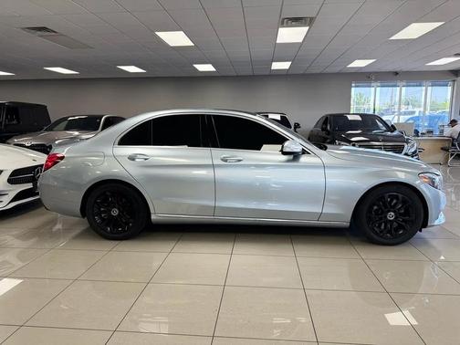 Silver 2015 Mercedes-Benz C-Class C300 Sedan