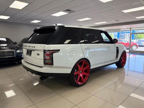 White 2016 Land Rover Range Rover 5.0L Supercharged Autobiography