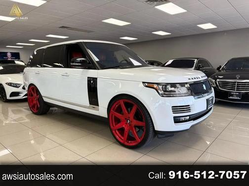 White 2016 Land Rover Range Rover 5.0L Supercharged Autobiography