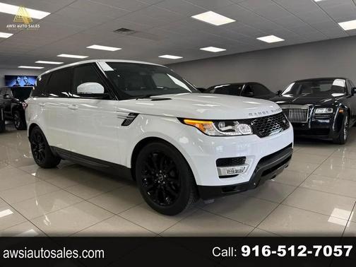 White 2015 Land Rover Range Rover Sport Supercharged HSE