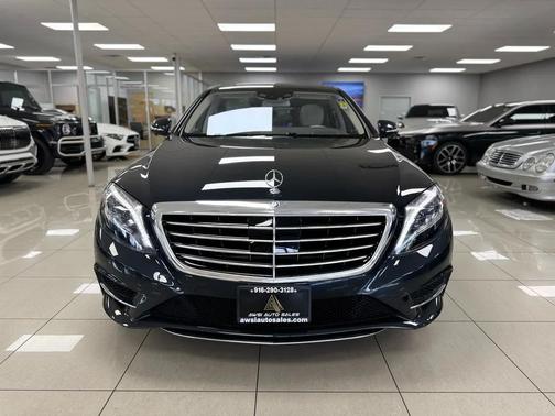 Gray 2016 Mercedes-Benz S-Class 4MATIC