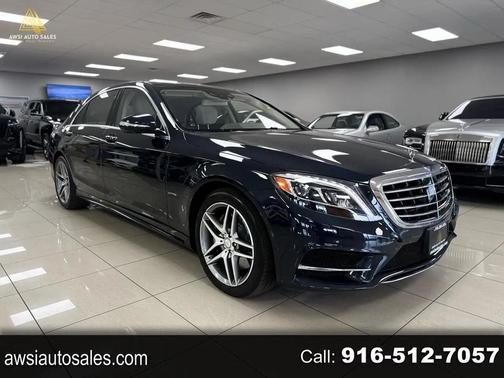 Gray 2016 Mercedes-Benz S-Class 4MATIC