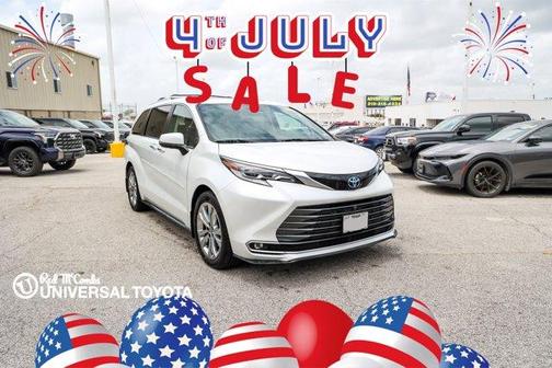 2022 Toyota Sienna Platinum 7 Passenger