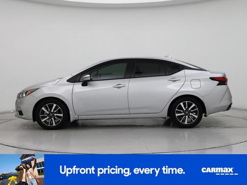 Silver 2021 Nissan Versa SV