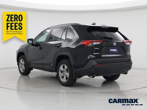 Black 2022 Toyota RAV4 Hybrid XLE