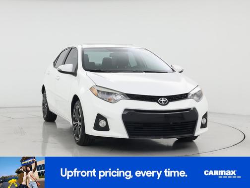 White 2014 Toyota Corolla S Plus