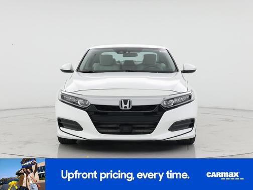 White 2018 Honda Accord LX