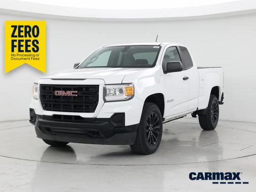 White 2022 GMC Canyon Elevation