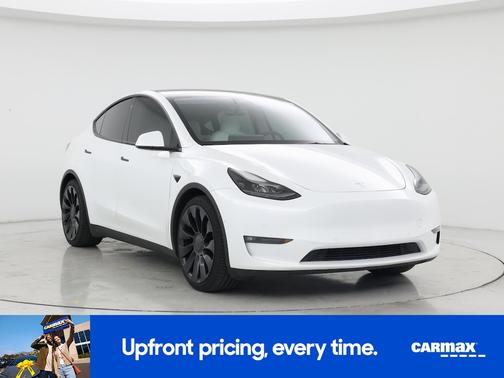 White 2022 Tesla Model Y Performance