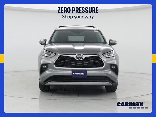 Gray 2026 Toyota Highlander Hybrid Platinum