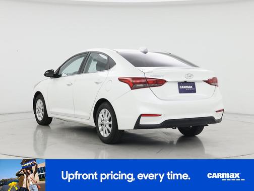White 2020 Hyundai Accent SE