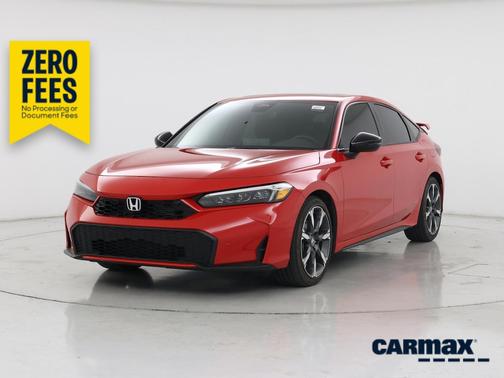 Red 2026 Honda Civic Hybrid Sport Touring
