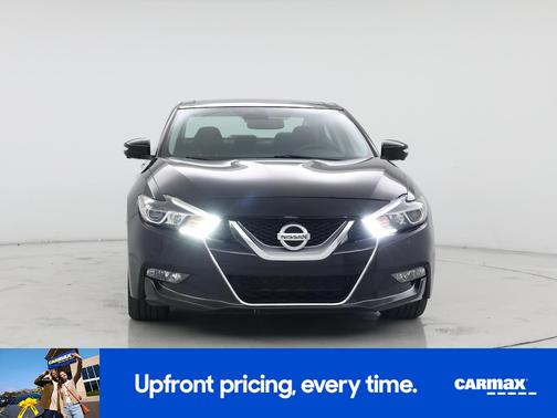 Black 2016 Nissan Maxima Platinum