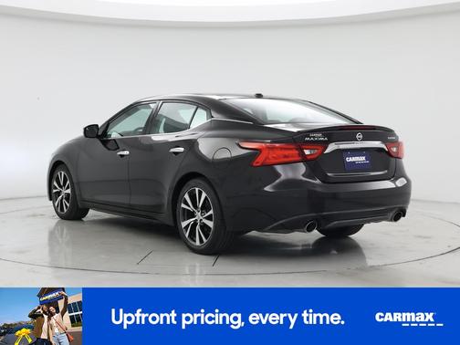 Black 2016 Nissan Maxima Platinum