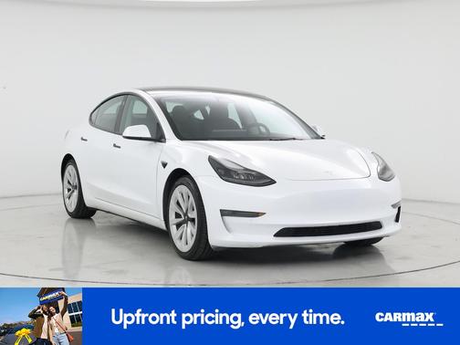 White 2022 Tesla Model 3 Long Range