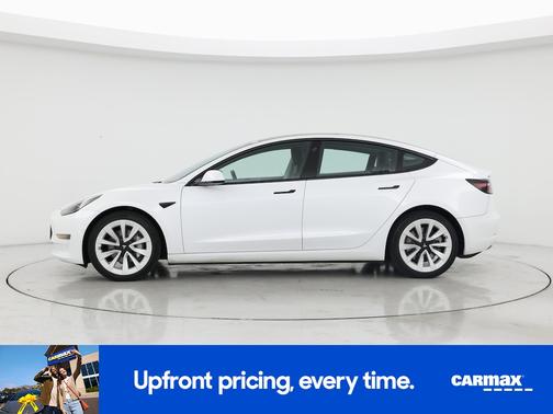 White 2022 Tesla Model 3 Long Range