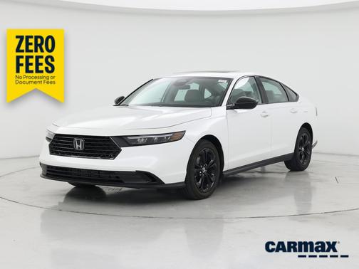 White 2025 Honda Accord SE