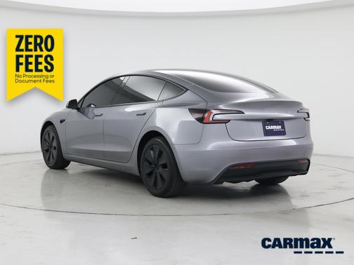 Silver 2025 Tesla Model 3 Long Range