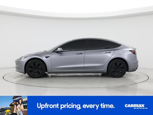 Silver 2025 Tesla Model 3 Long Range
