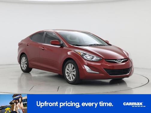 Red 2015 Hyundai ELANTRA SE