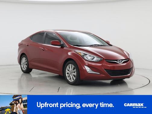 Red 2015 Hyundai ELANTRA SE