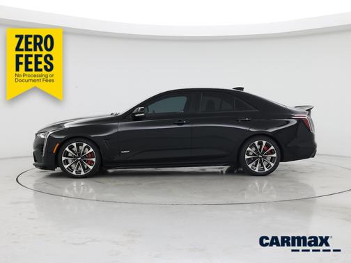 Black 2022 Cadillac CT4-V Blackwing