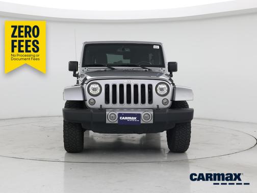 Silver 2018 Jeep Wrangler Unlimited Sahara
