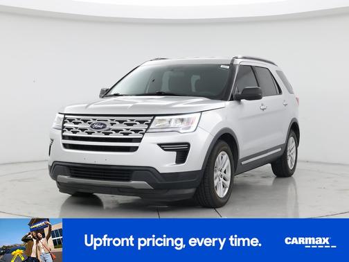Silver 2018 Ford Explorer XLT
