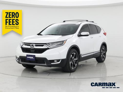 White 2019 Honda CR-V Touring
