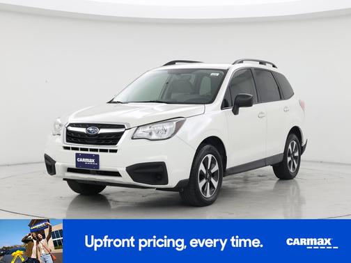White 2018 Subaru Forester 2.5I