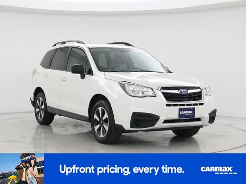 White 2018 Subaru Forester 2.5I